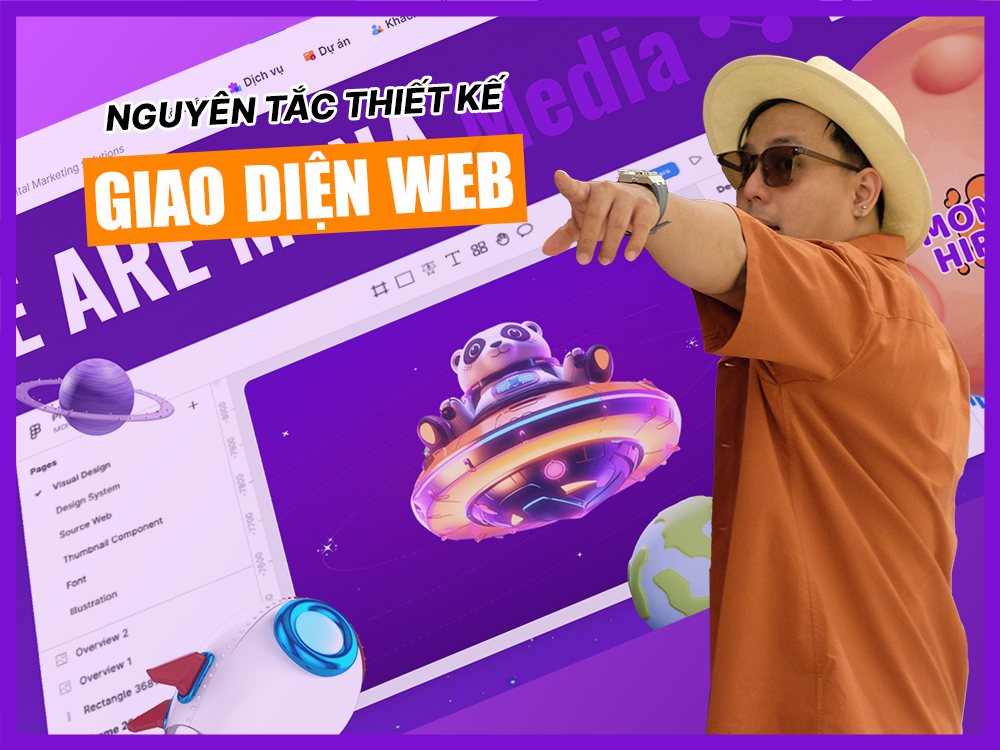 các nguyên tắc thiết kế giao diện website đẹp, chuẩn