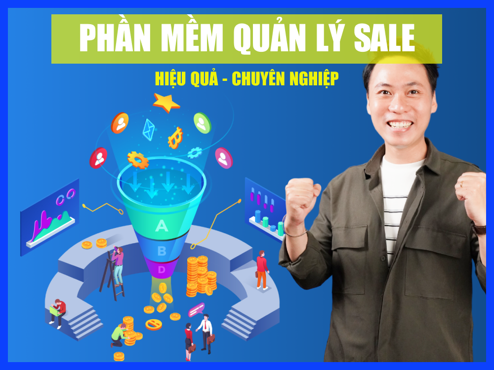 Thiết kế phần mềm quản lý sale – quản lý kinh doanh đa kênh