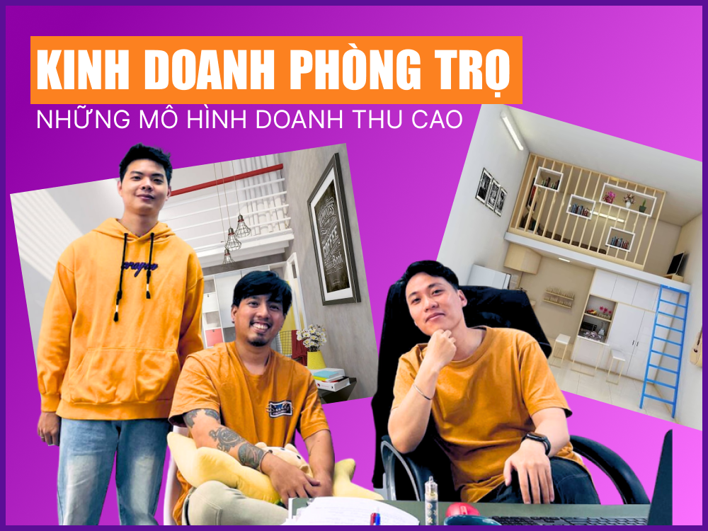 4 mô hình kinh doanh phòng trọ phổ biến hiện nay