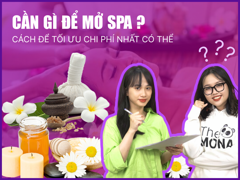 mở spa cần bao nhiêu tiền