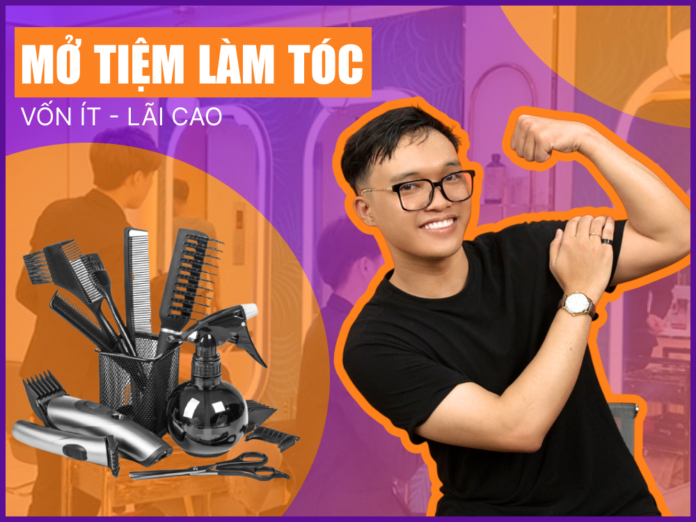 mở tiệm làm tóc